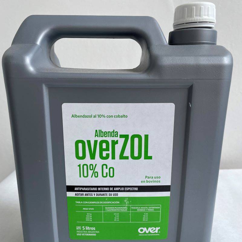 Overzol 10 CO x 5 Ltrs