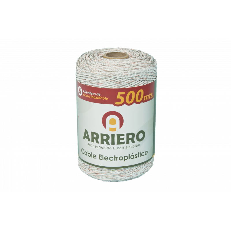 Hilo Eléctrico Arriero x 500 mts de 6 cond.