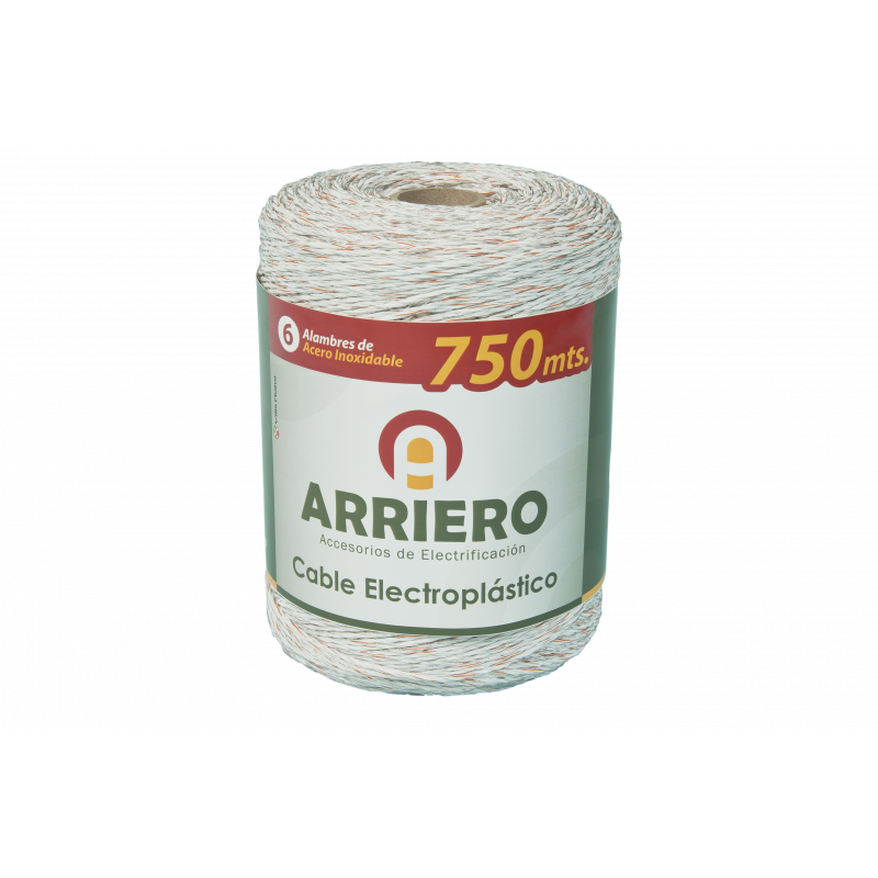 Hilo Eléctrico Arriero x 750 mts de 6 cond.