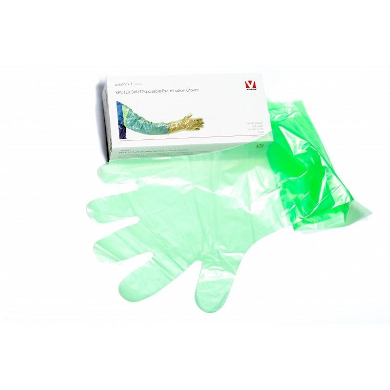 Guantes Krutex flexibles verdes