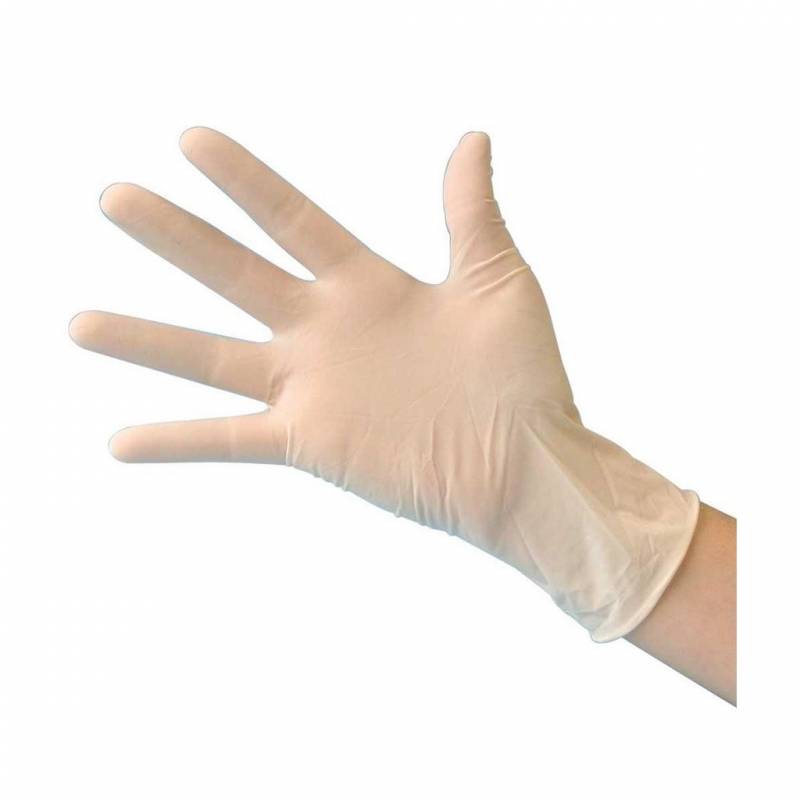 Guantes descartables Latex