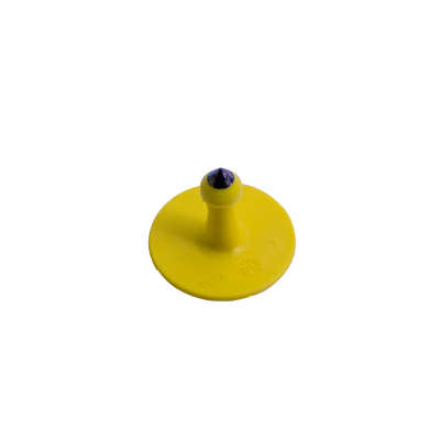 Macho Allflex boton Suelto amarillo