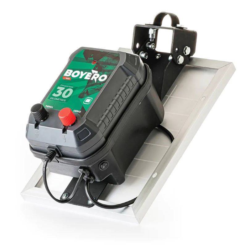Electrificador Boyero kit solar 30km c/ batería