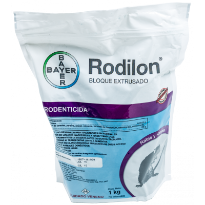 Raticida Rodilon Blocks extrusado 1KG