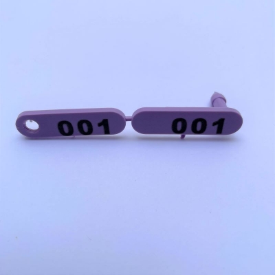 Caravana mini Durflex numerada Violeta