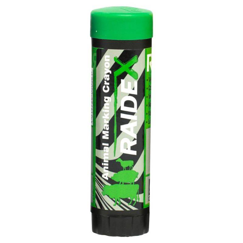Tiza Raidex verde para marcar