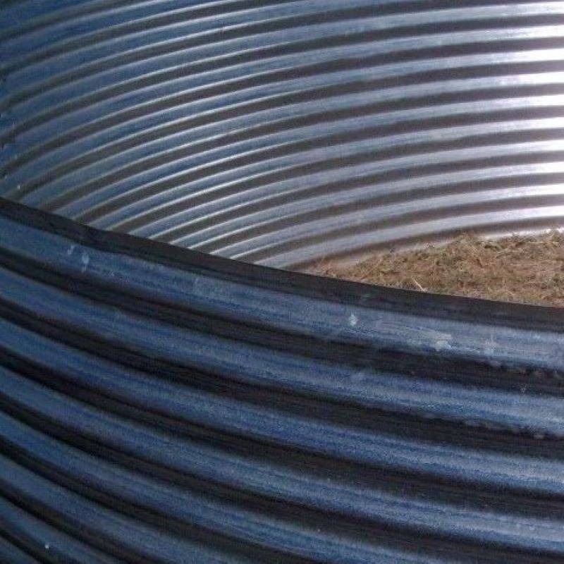 Media chapa para tanque australiano o bebedero
