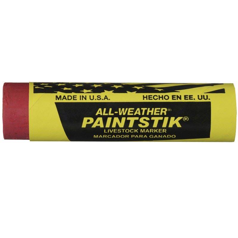 Tiza Paint Stick Rojo x 12 uds.
