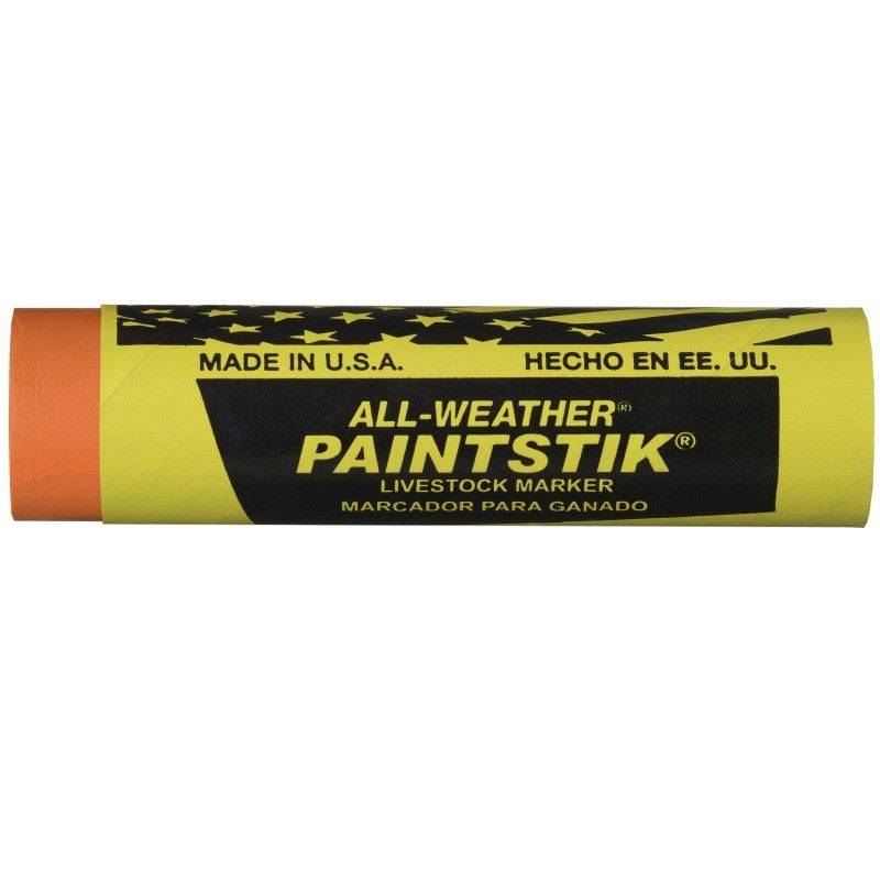 Tiza Paint Stick Naranja x 12 uds.