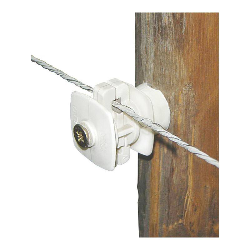 Aislador Plastico Fijo/Clavar