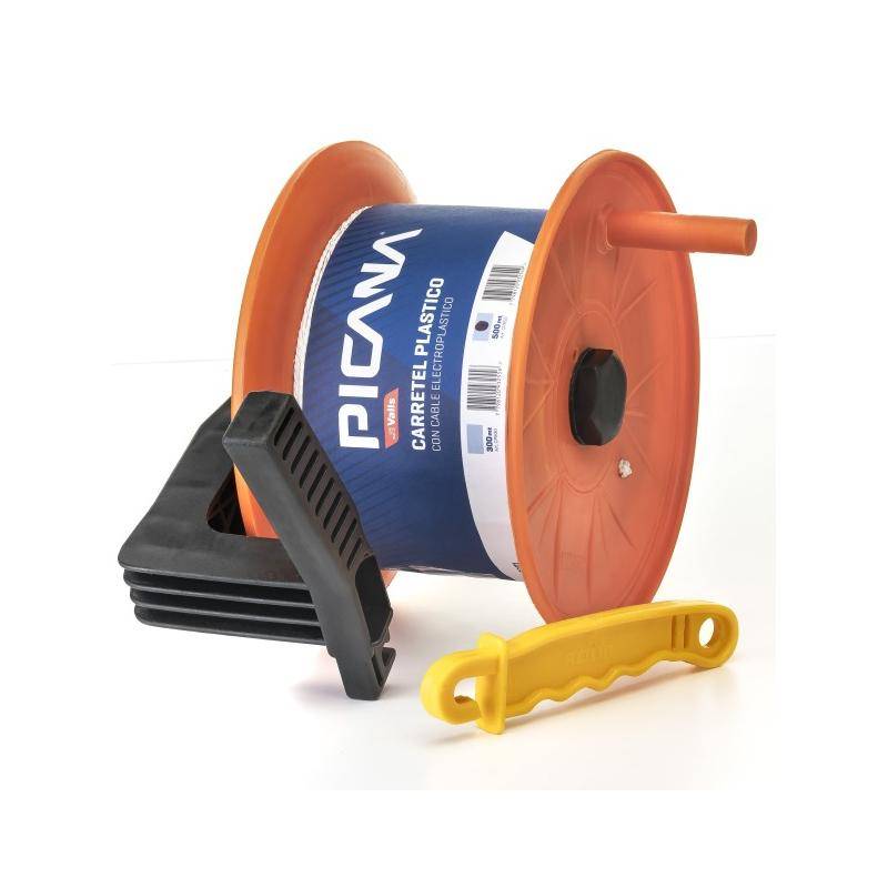 Carretel Plástico c/hilo eléctrico Picana x 500 mts.