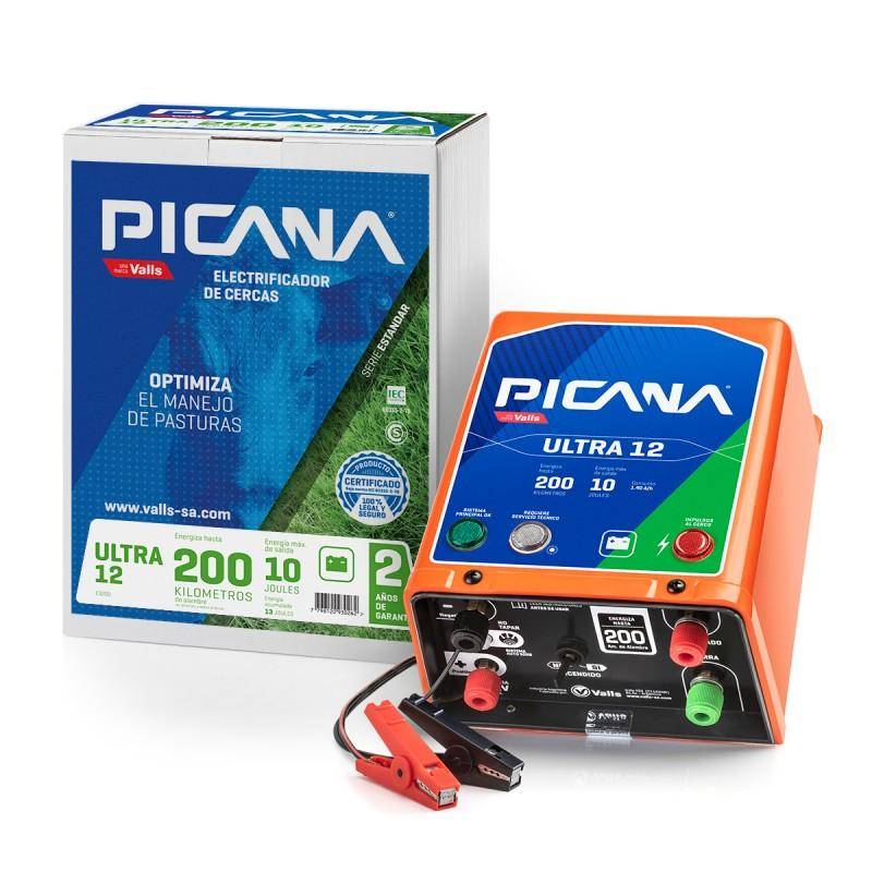 Electrificador PICANA Ultra 12 200 km sin bateria
