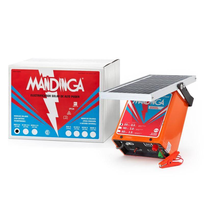 Electrificador MANDINGA B60 SOLAR II 20KM con batería