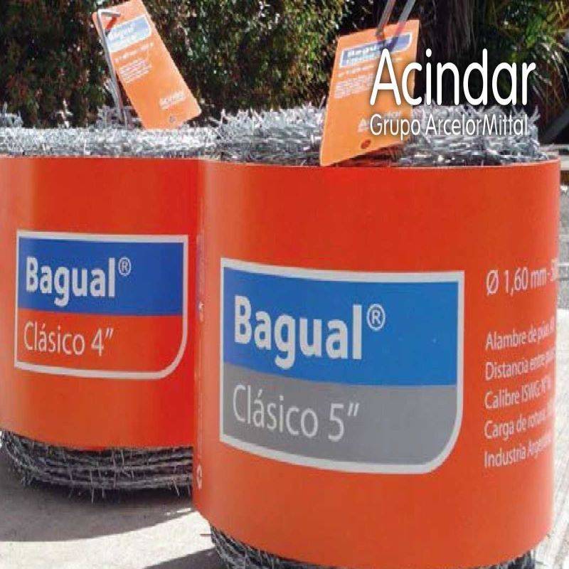 Alambre Acindar de Pua Bagual A5 x 500 mts.