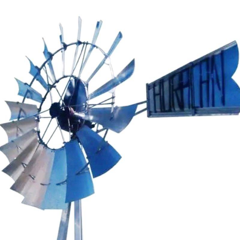 Máquina rueda y cola de molino Huracán de 6