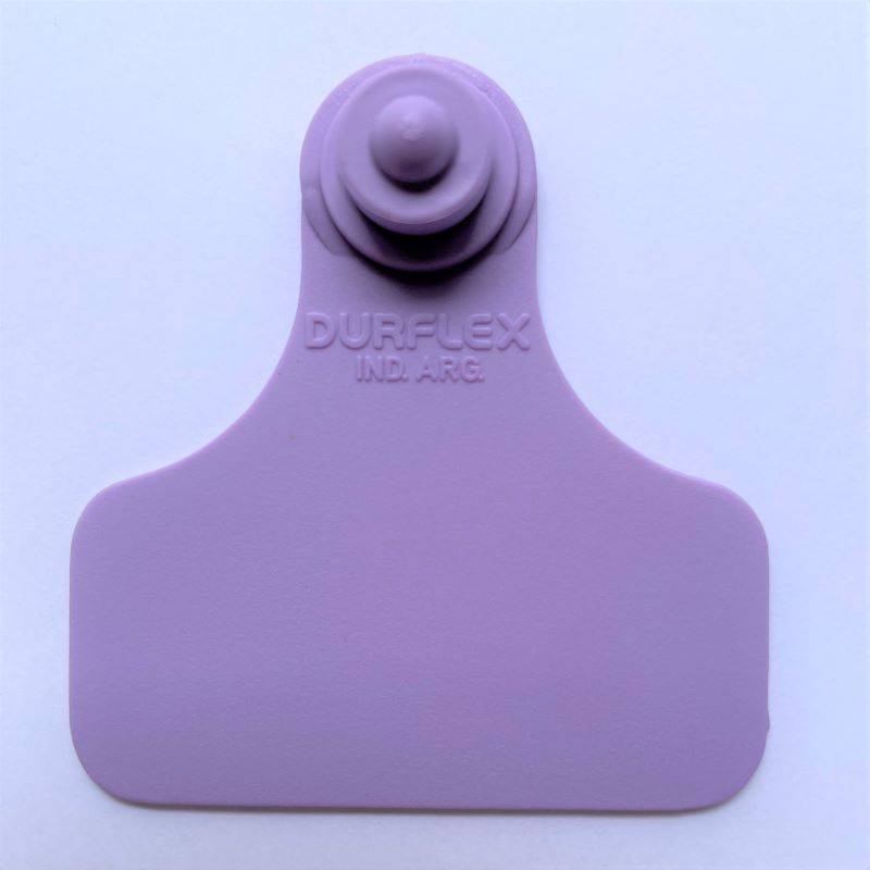 Caravana mediana Durflex sin numerar Violeta