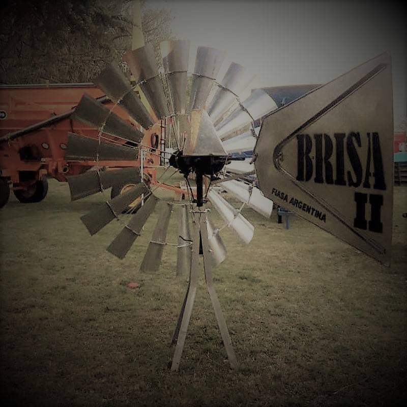 Máquina rueda y cola Brisa / Aermotor de 8