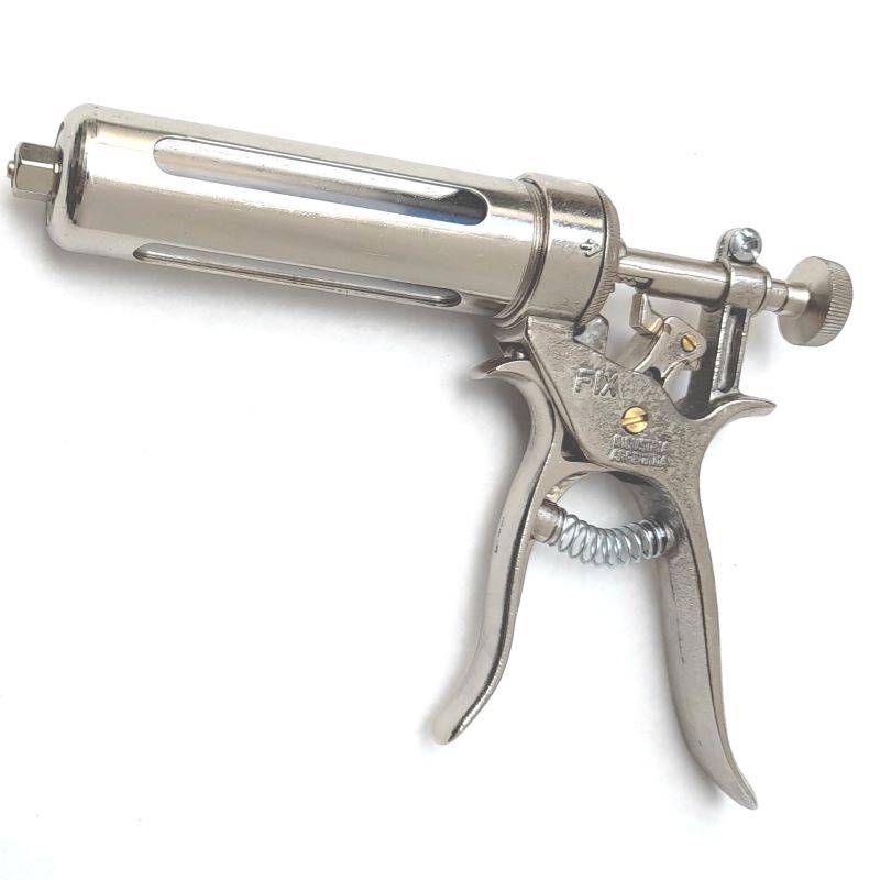 Jeringa Automática Fix Master Cuerpo Metal-Acrílico