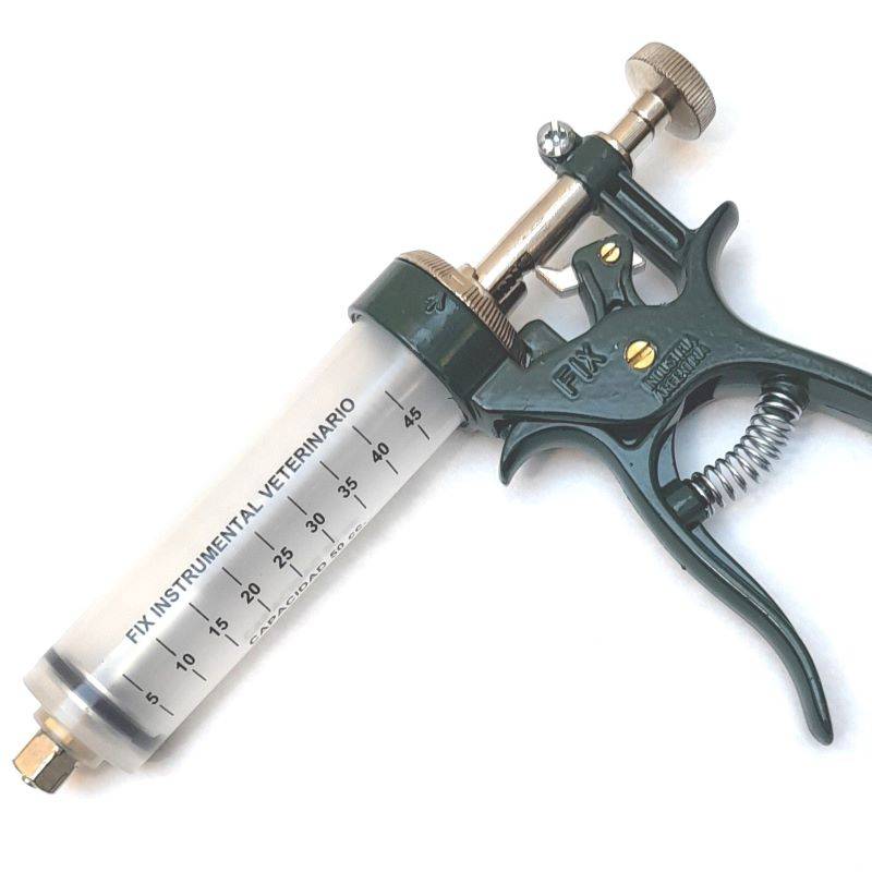 Jeringa Automática Fix Master Cuerpo Plástico x 50 cc